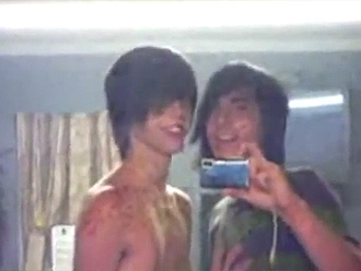 Glamorous nude boys taking selfies of their hot sex games